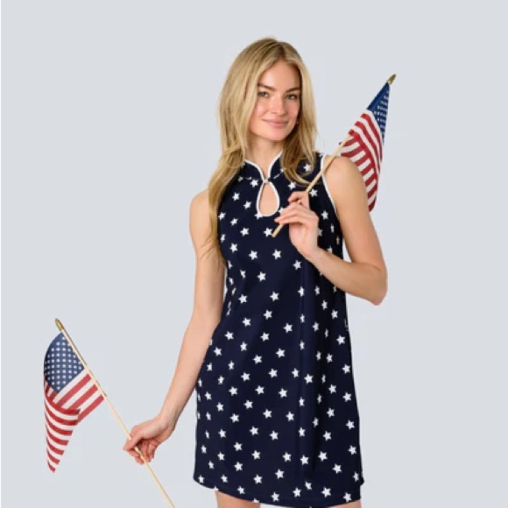 JAYEBIRD Emily Dress -‎ Navy Stars